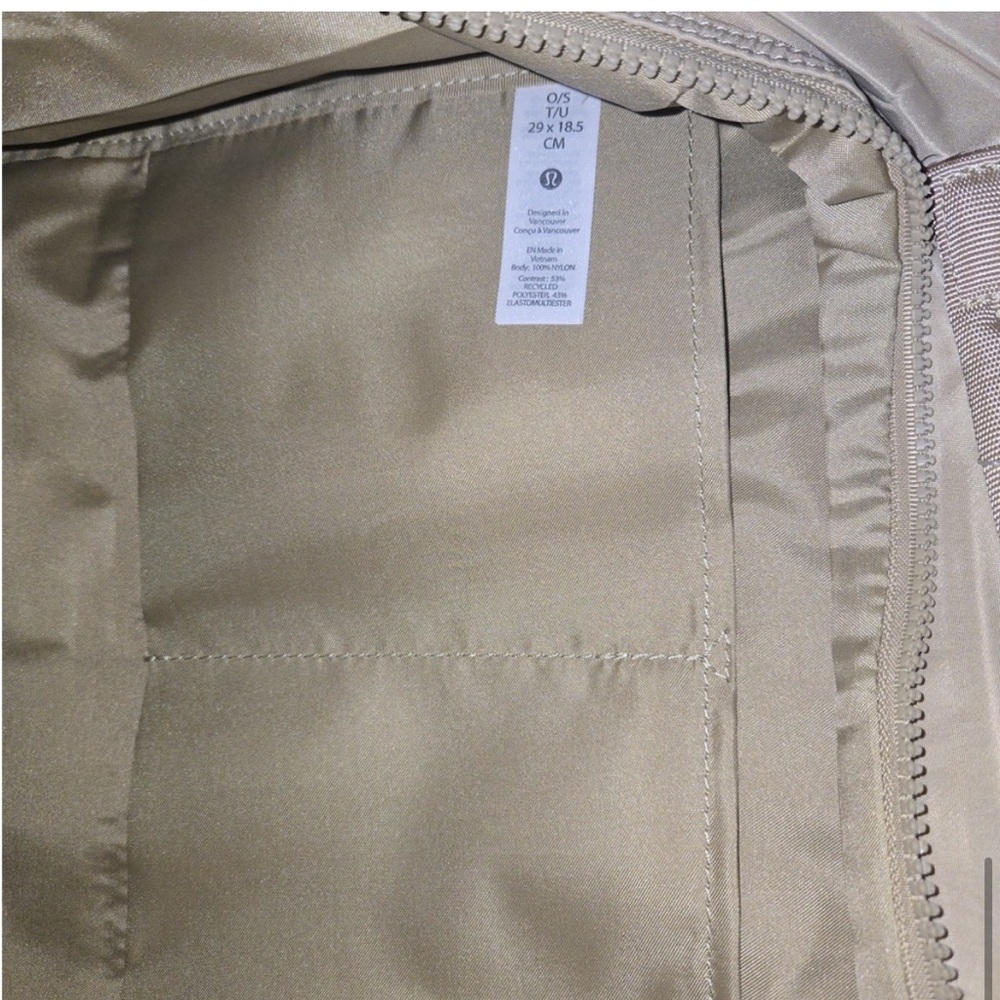 Lululemon athletica New Crew Backpack 22L unisex school workout sand brown - Picture 6 of 6